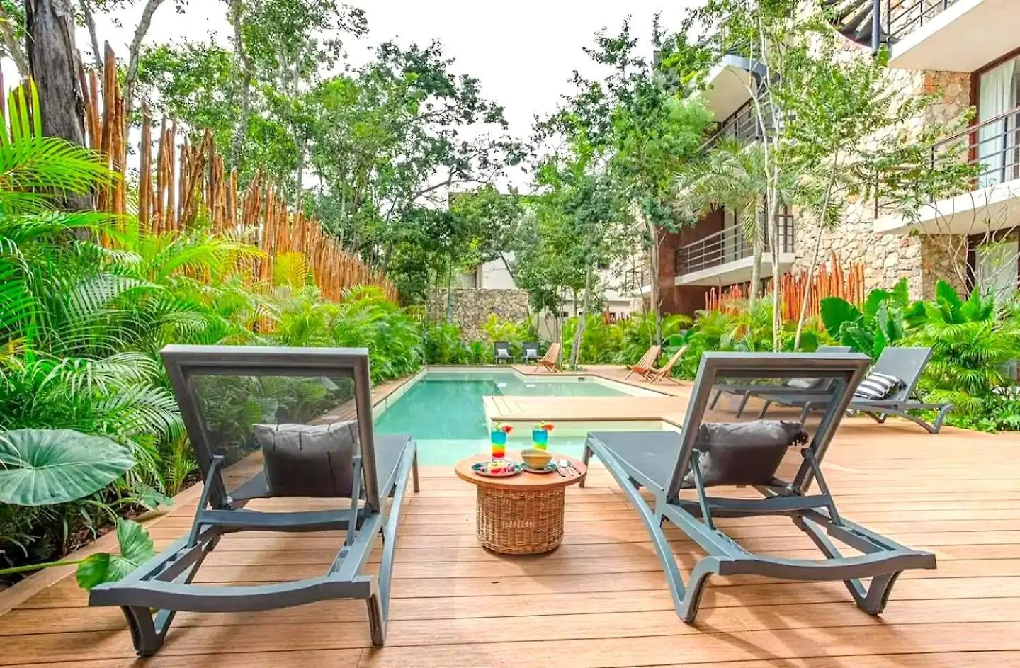 Spacious, Stylish, Comfortable, 2Bd 2Bth Condo,Private Pool 24Hr Concierge Tulum 0*,  Mexico